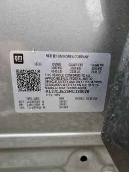 2024 CHEVROLET TRAX