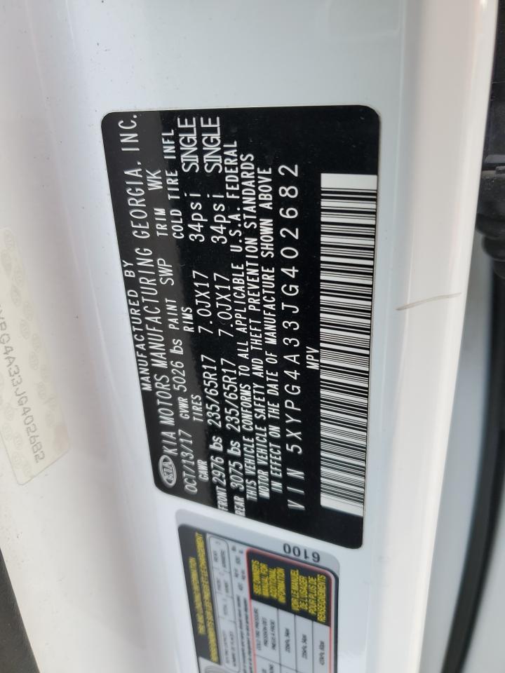 2018 KIA SORENTO