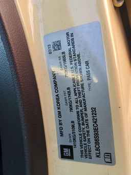 2014 CHEVROLET Spark