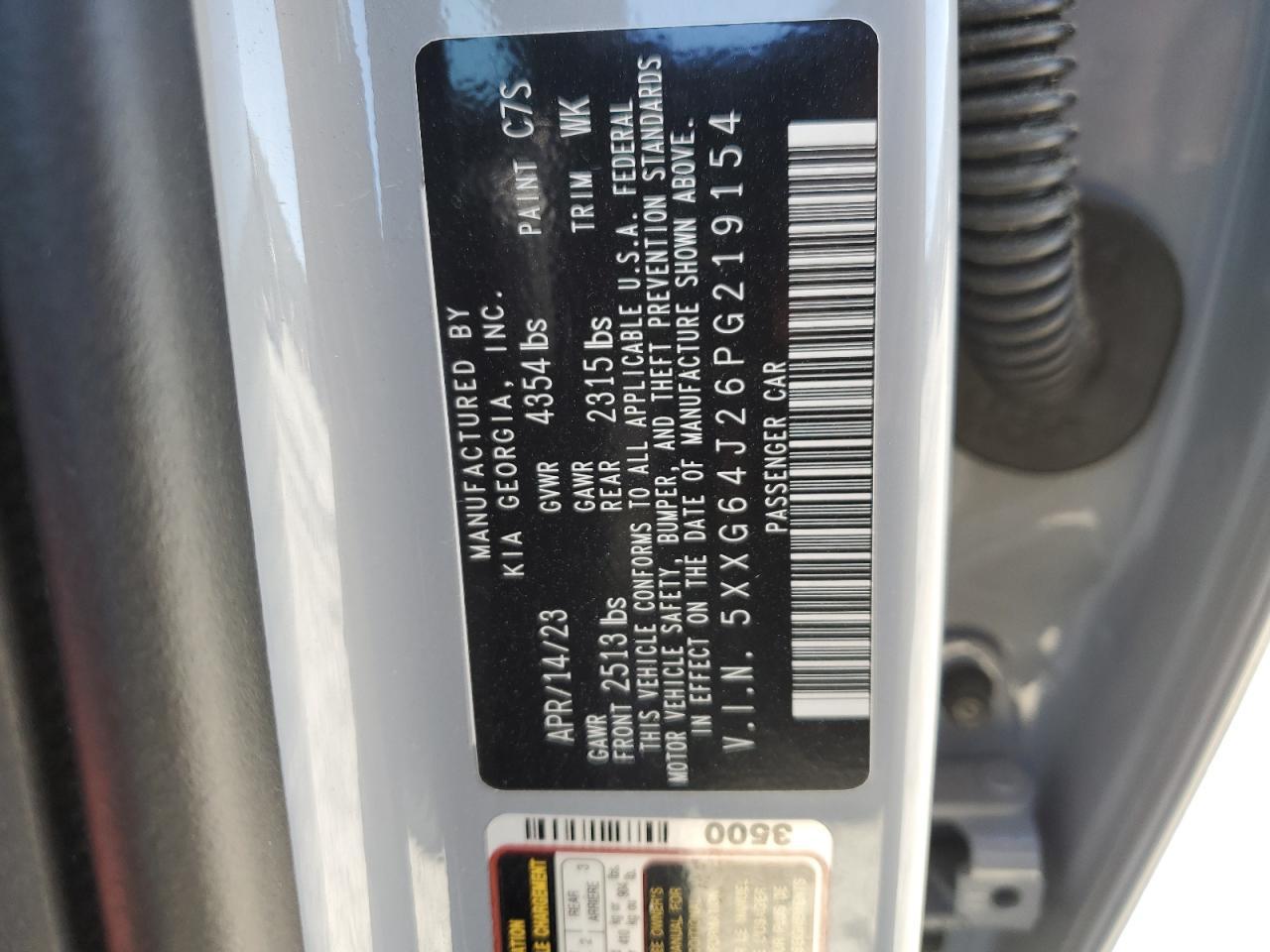 2023 KIA K5
