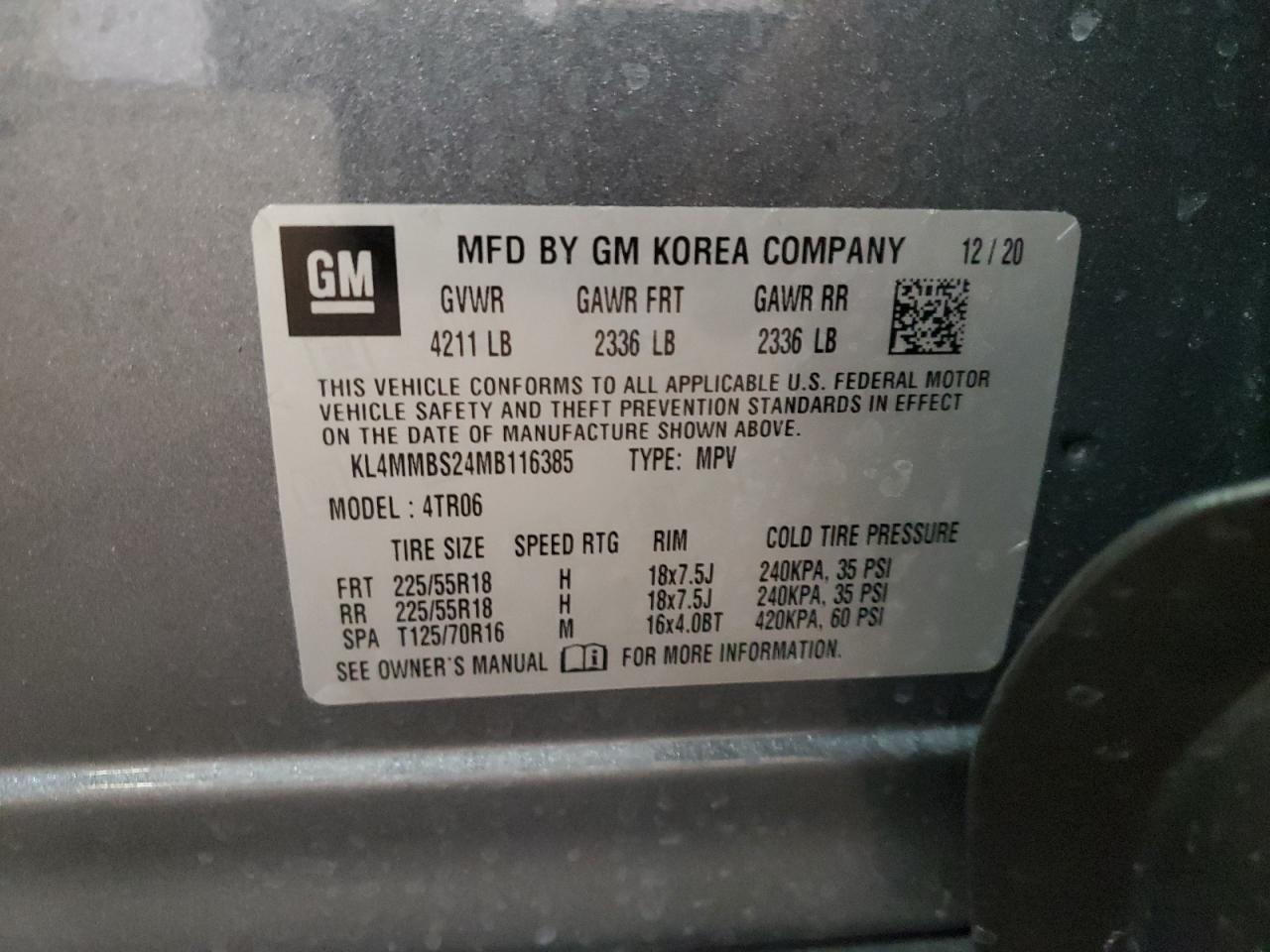 2021 BUICK Encore GX