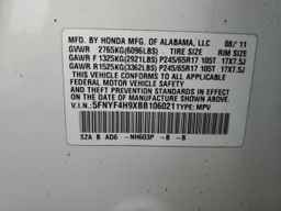2011 HONDA PILOT