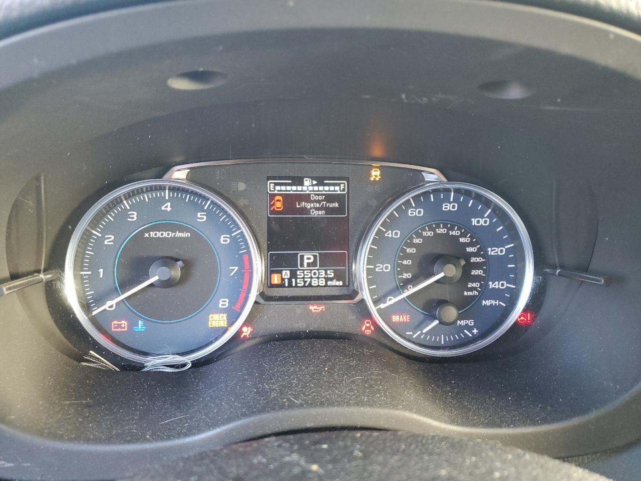 2016 SUBARU IMPREZA