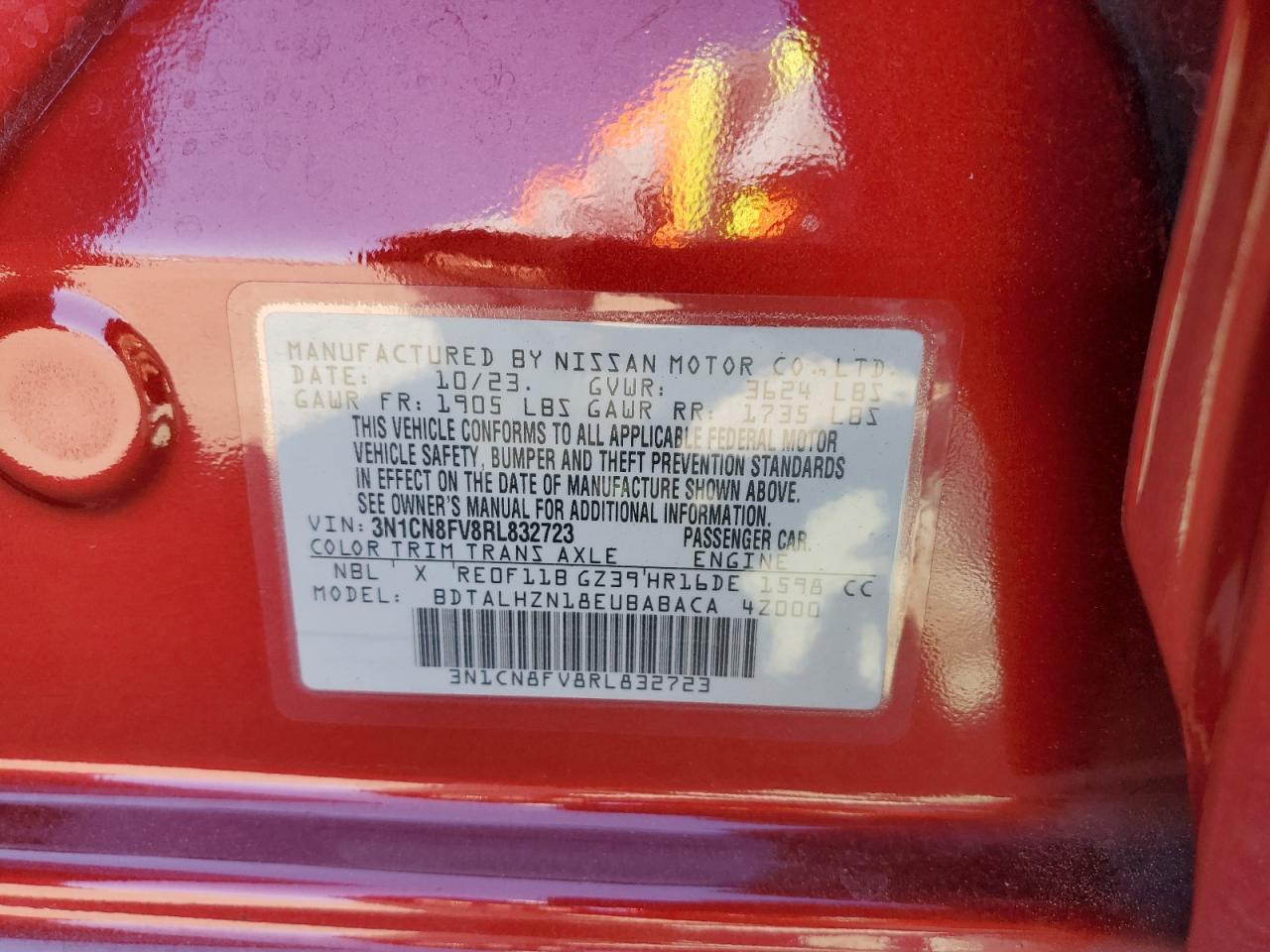 2024 NISSAN VERSA