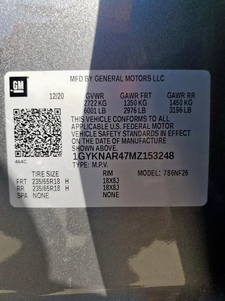 2021 CADILLAC XT5
