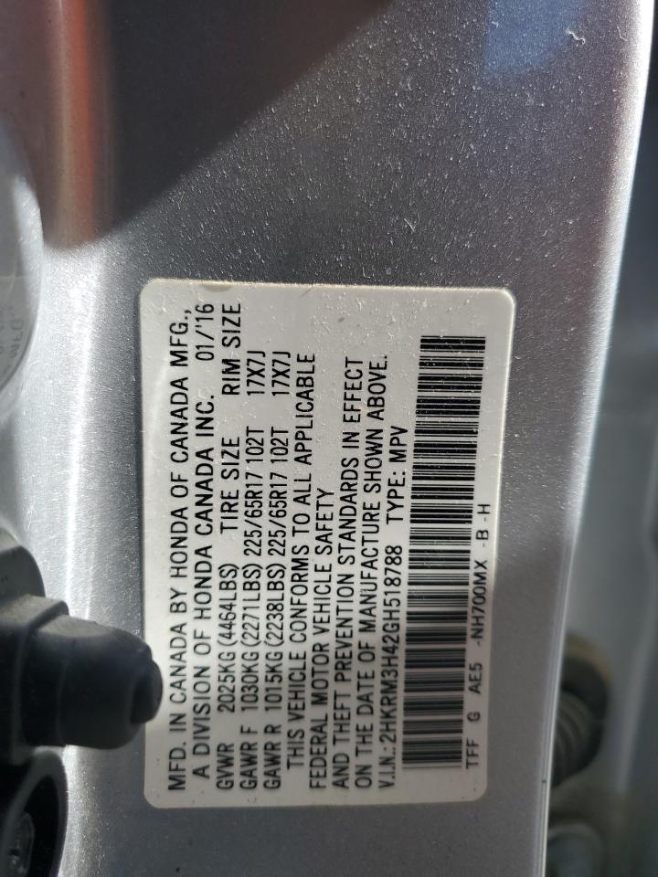 2016 HONDA CR-V
