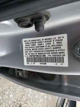 2014 HONDA CIVIC