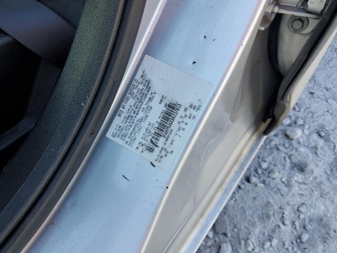 2011 FORD FUSION