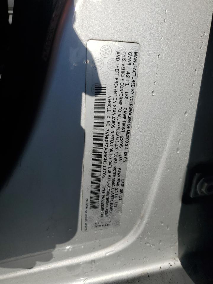 2012 VOLKSWAGEN JETTA