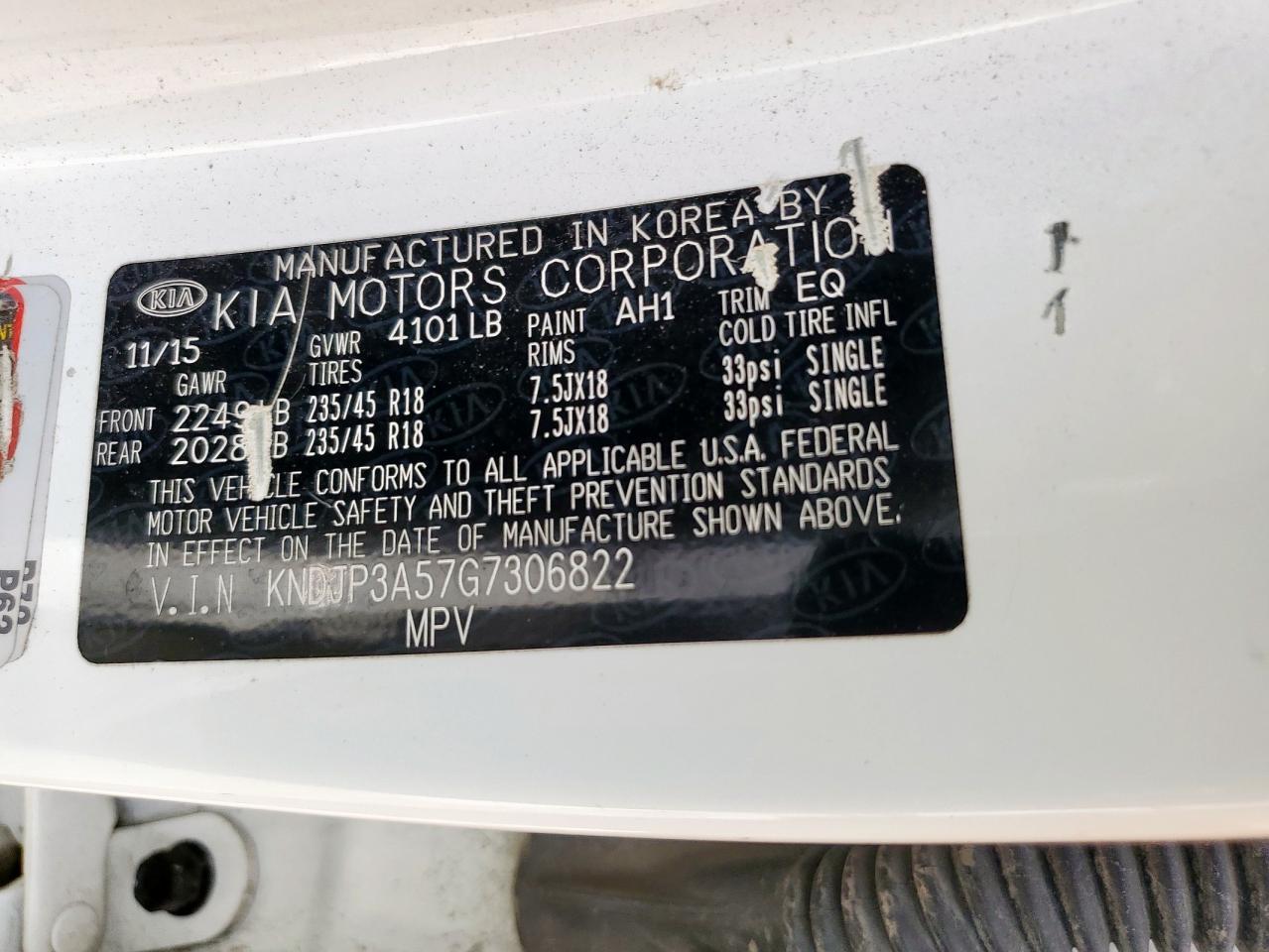 2016 KIA SOUL