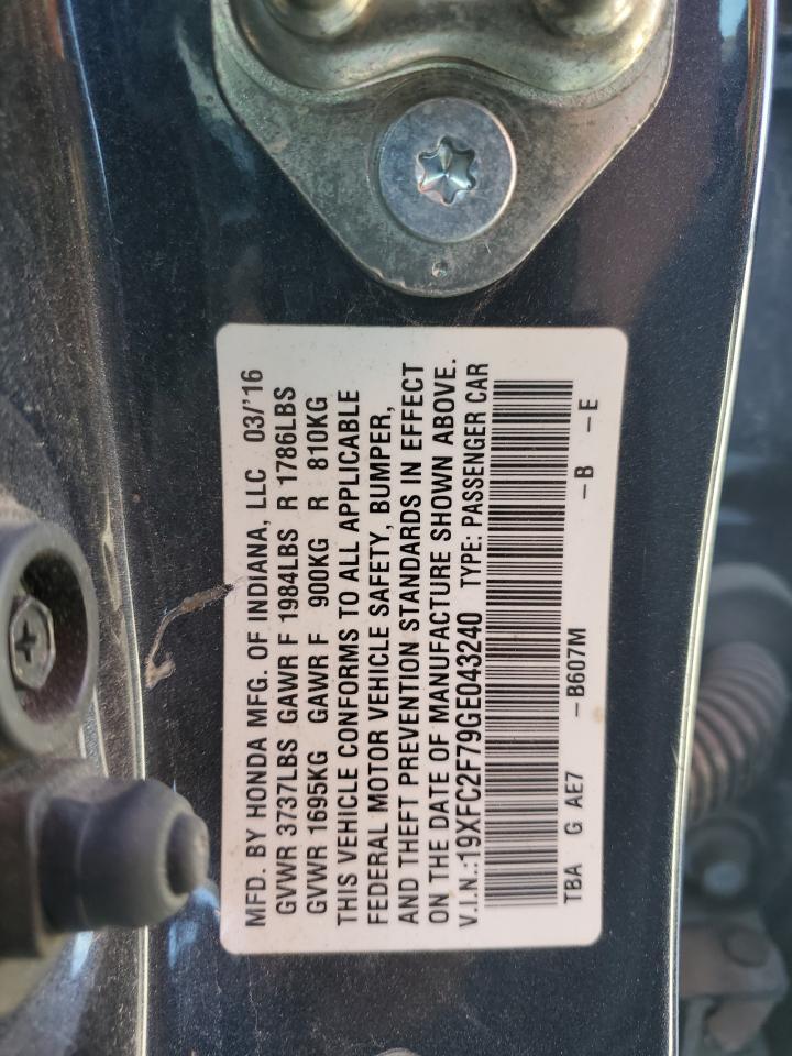 2016 HONDA CIVIC