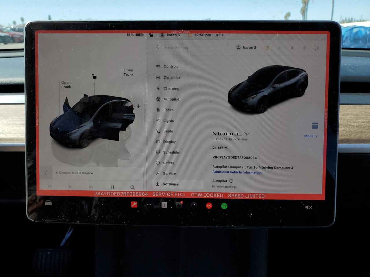 2024 TESLA MODEL Y