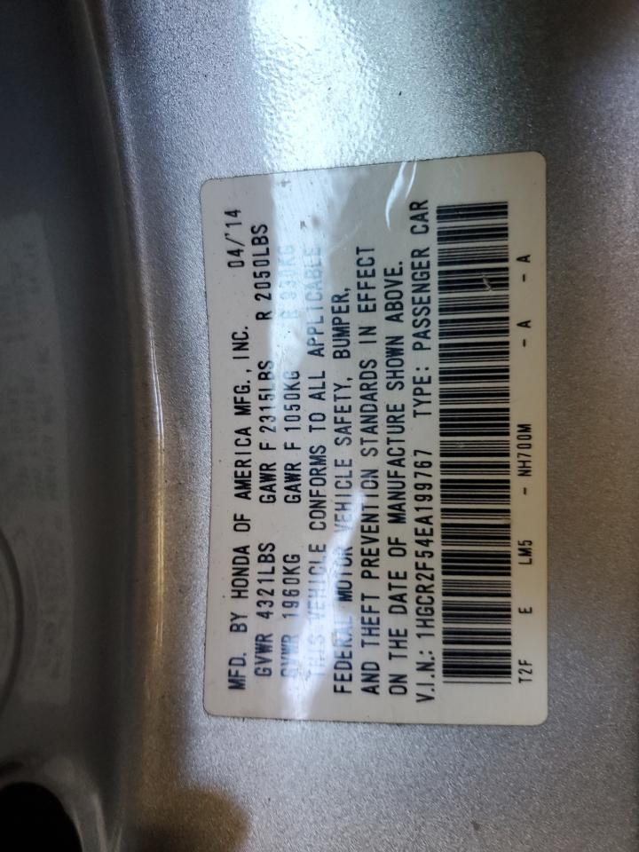 2014 HONDA ACCORD