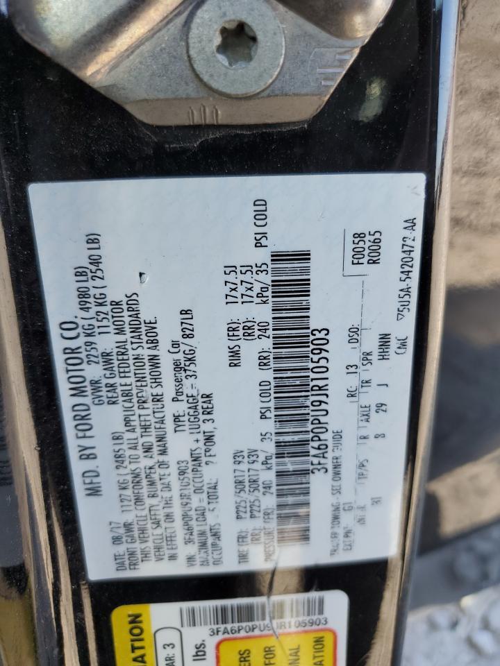 2018 FORD FUSION