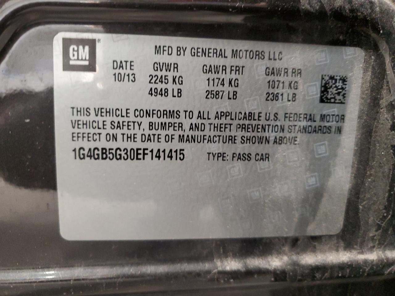 2014 BUICK LACROSSE