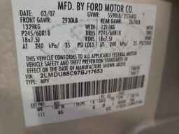2007 LINCOLN MKX