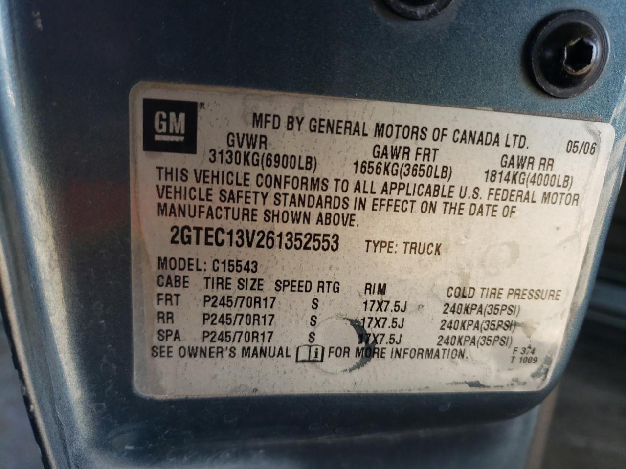 2006 GMC Sierra