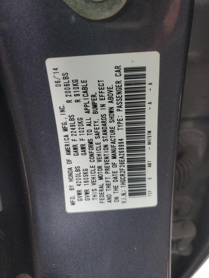 2014 HONDA ACCORD