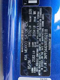 2024 KIA FORTE
