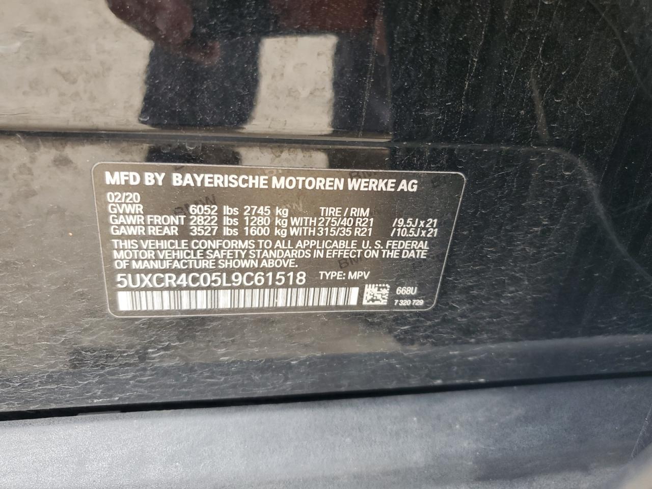 2020 BMW X5