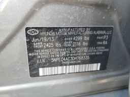 2013 HYUNDAI SONATA