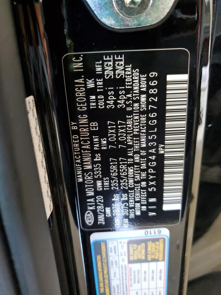 2020 KIA SORENTO
