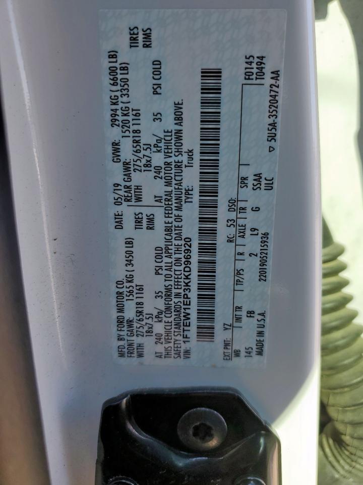 2019 FORD F-150