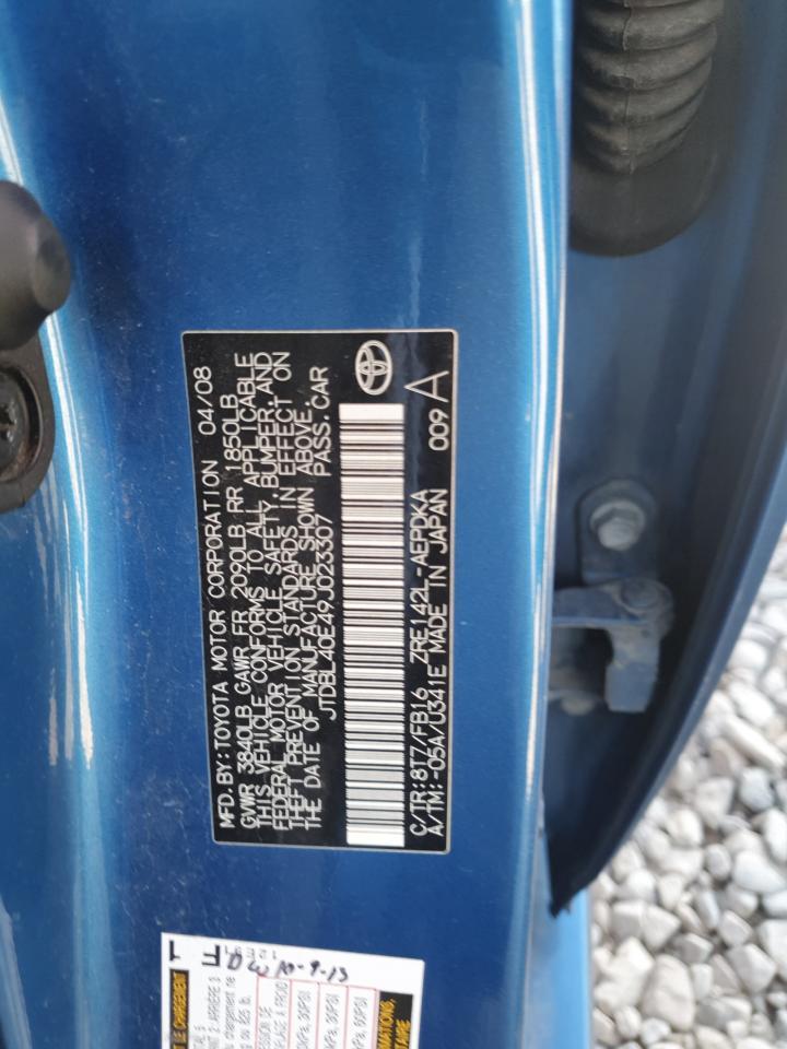 2009 TOYOTA COROLLA