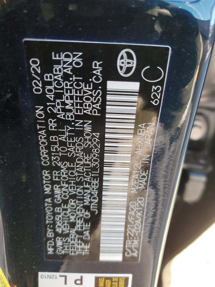 2020 TOYOTA COROLLA