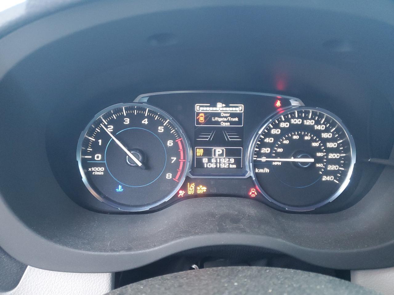 2018 SUBARU FORESTER