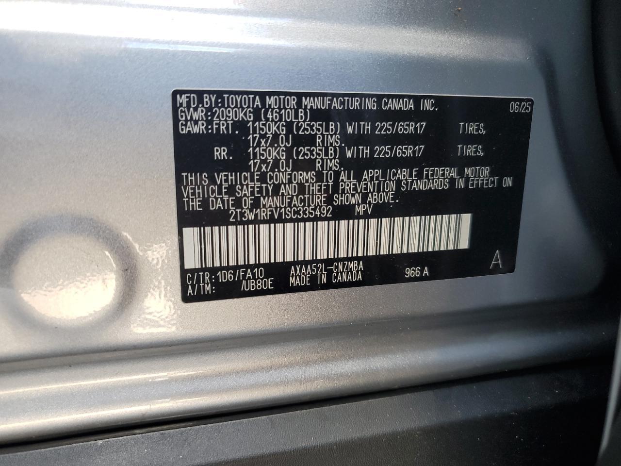 2025 TOYOTA RAV4