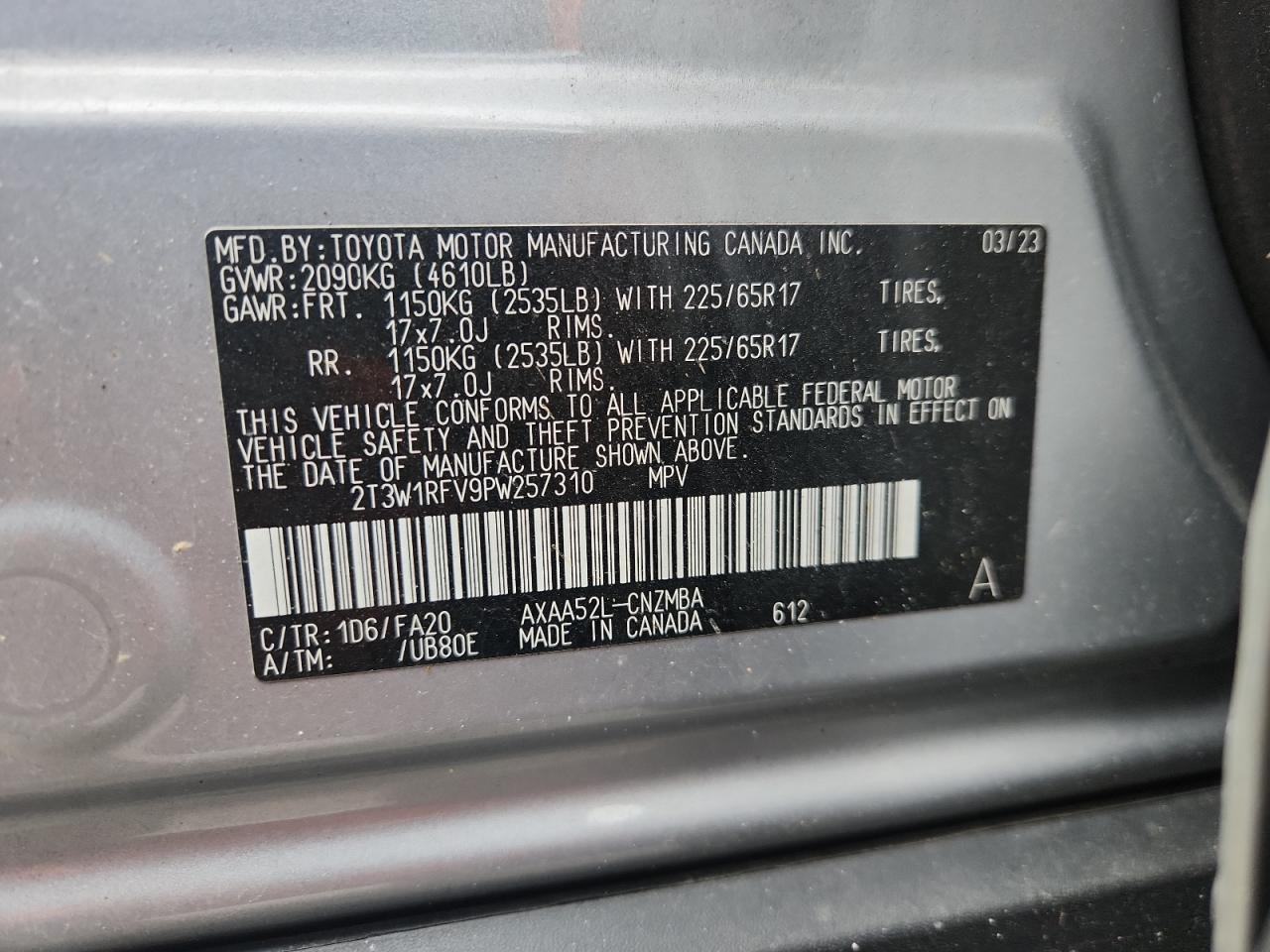 2023 TOYOTA RAV4