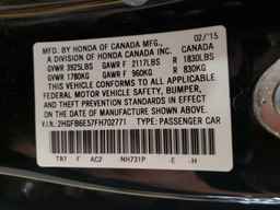 2015 HONDA CIVIC