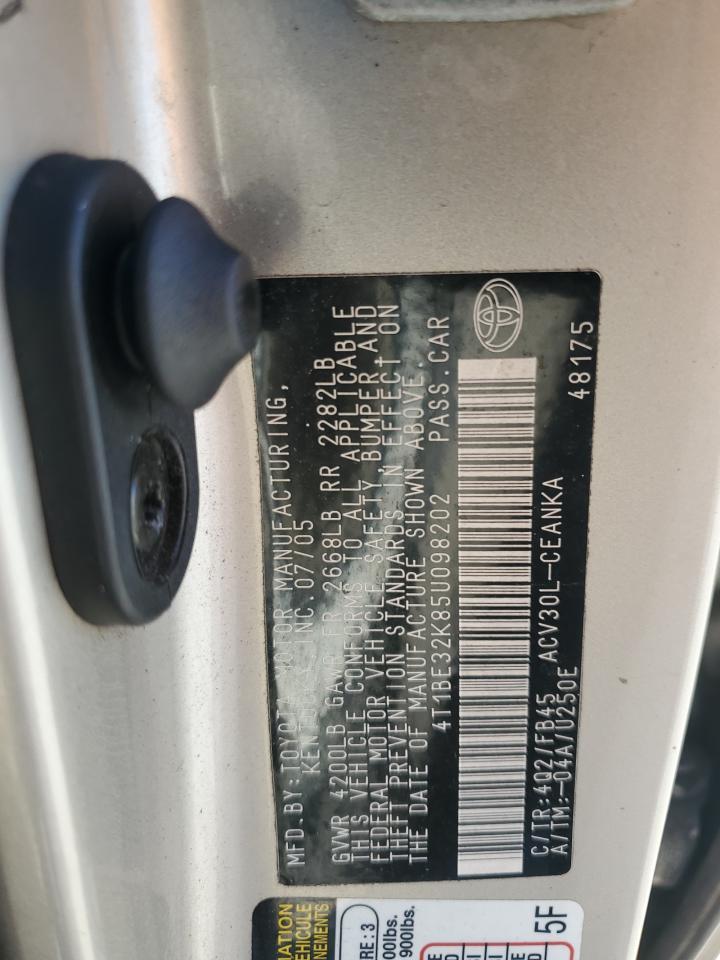 2005 TOYOTA CAMRY