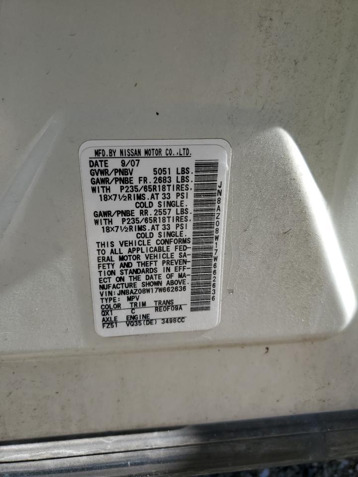 2007 NISSAN MURANO