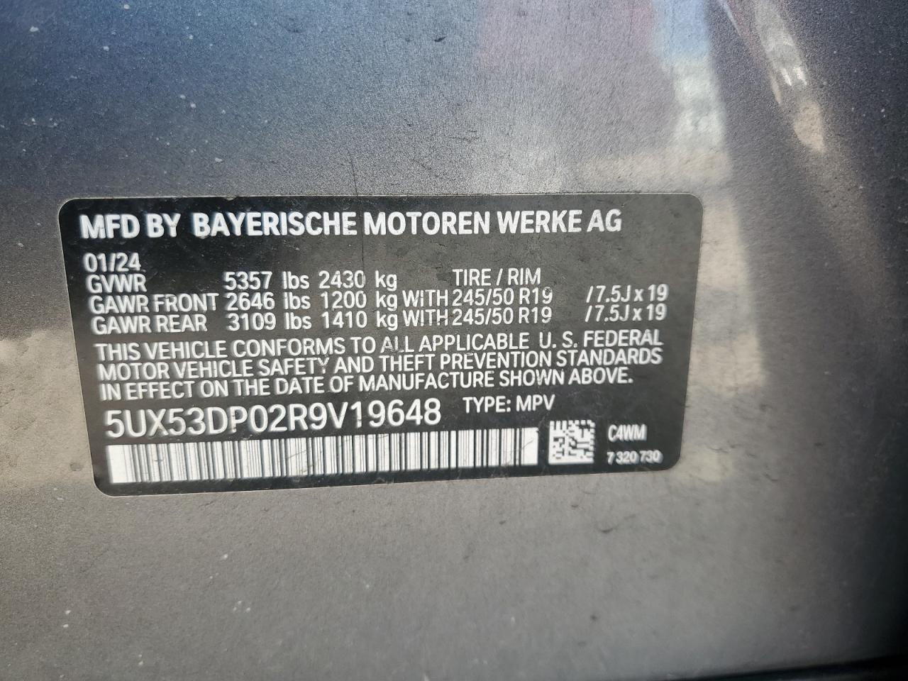 2024 BMW X3