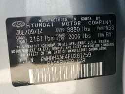 2015 HYUNDAI ELANTRA