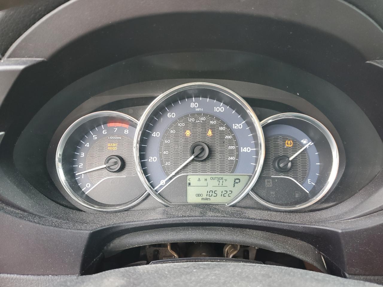2016 TOYOTA COROLLA