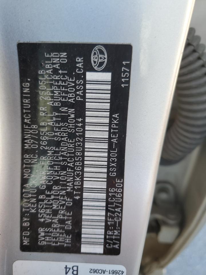 2008 TOYOTA Avalon
