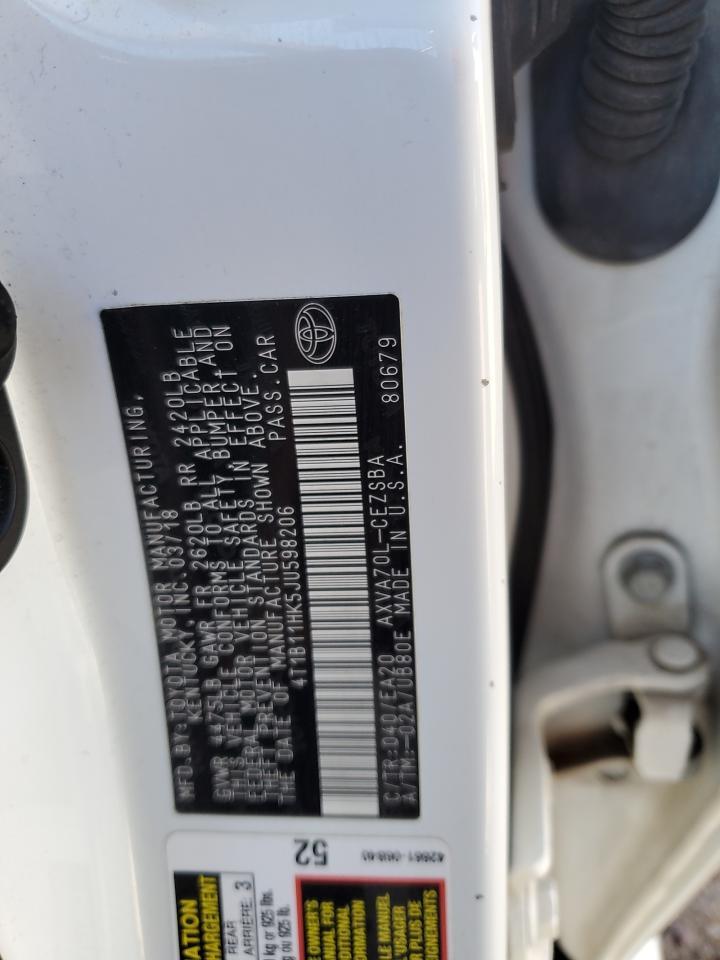 2018 TOYOTA CAMRY