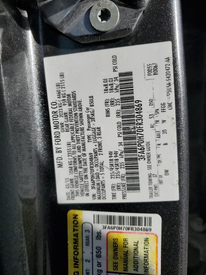 2015 FORD FUSION