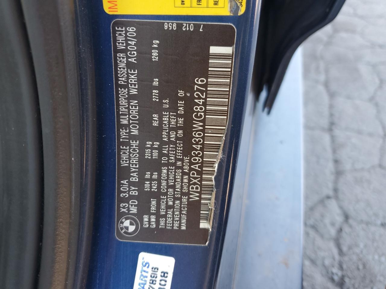 2006 BMW X3