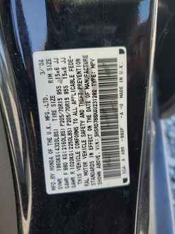 2004 HONDA CR-V