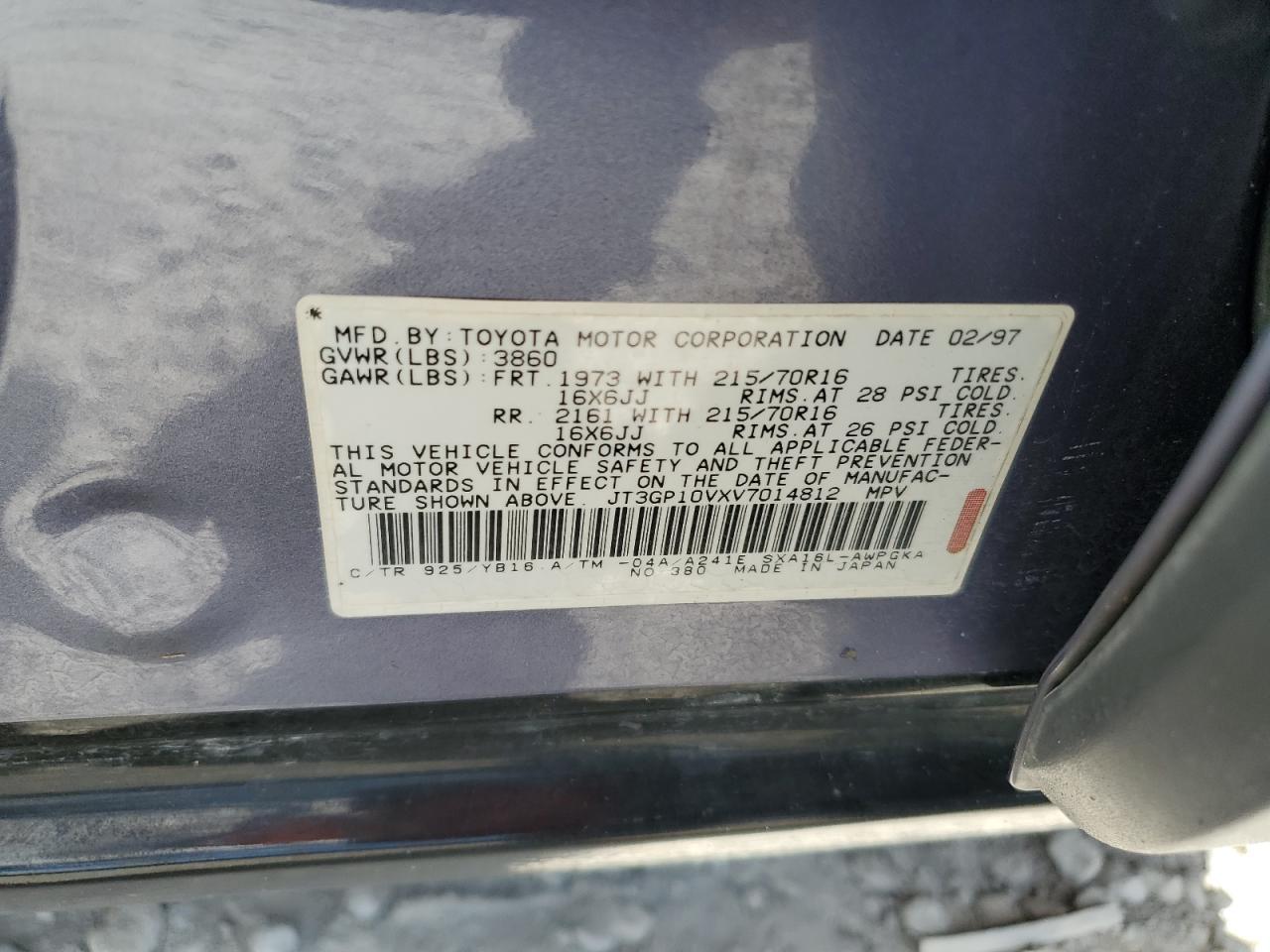 1997 TOYOTA RAV4