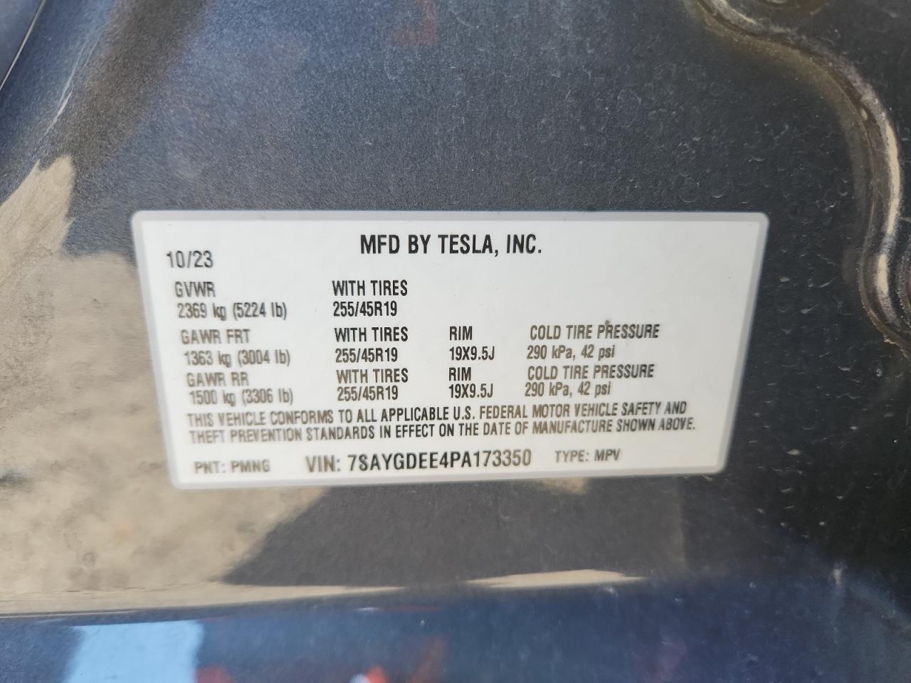 2023 TESLA MODEL Y
