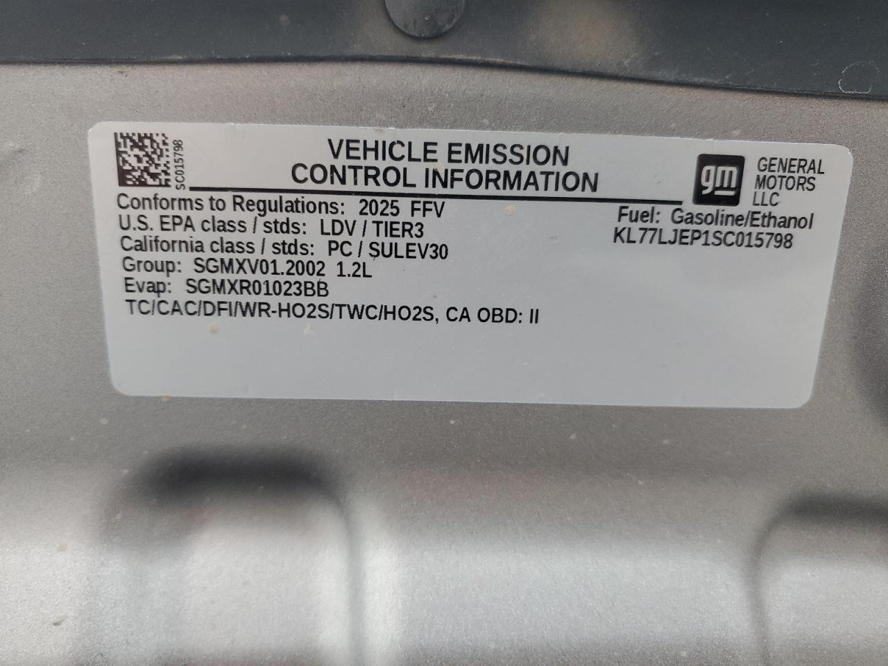 2025 CHEVROLET TRAX