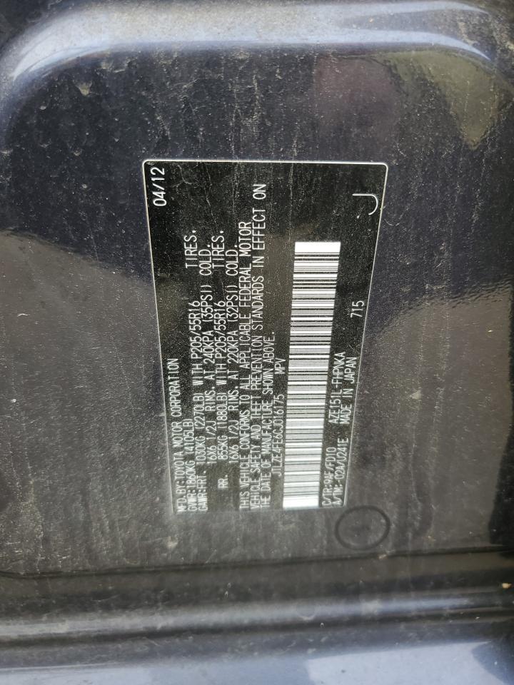 2012 TOYOTA SCION