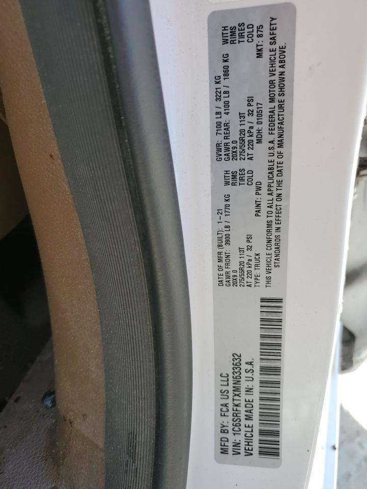 2021 RAM 1500