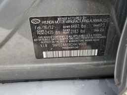 2012 HYUNDAI SONATA