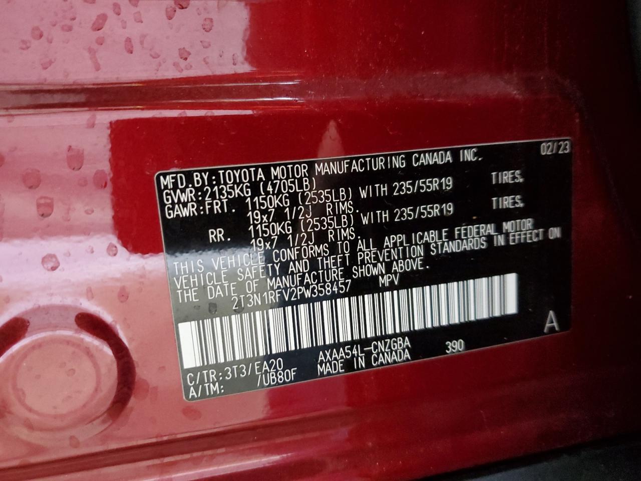 2023 TOYOTA RAV4